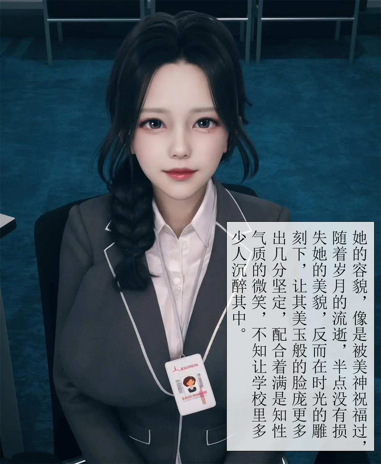 [3D全彩] 被人渣催眠改造的可爱女教师女儿和饥渴变态教导主任妈妈 [79MB]-漫画客
