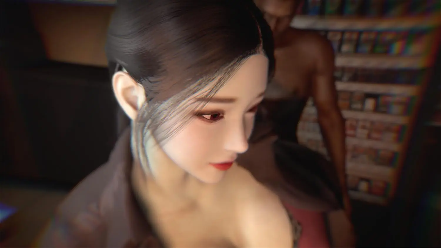 [3D全彩] 乱论中的百合花+深夜表姐の呻吟 [194.8MB]-漫画客