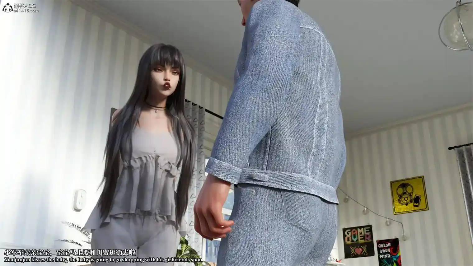 [3D全彩] 少女和闺蜜换装01-02+暗局01-09 [450P-307MB]-漫画客