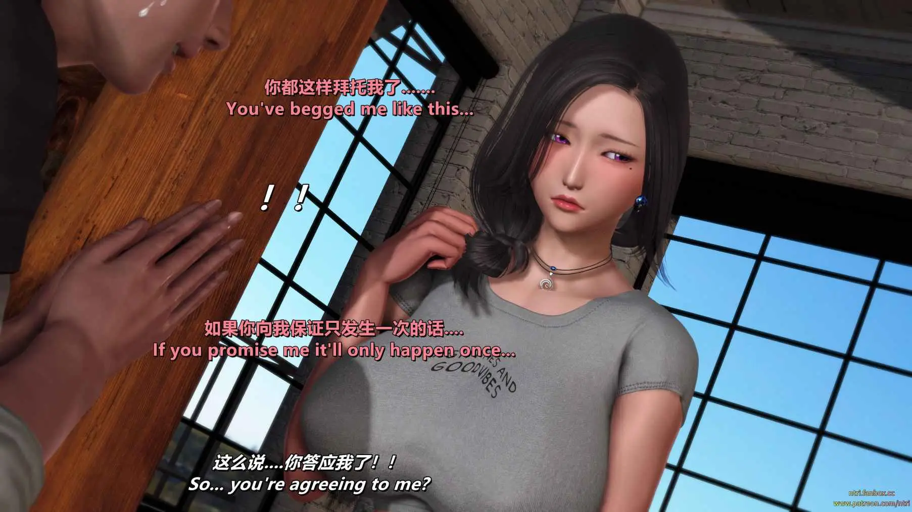 [3D全彩] NTR中出愿望 奥莉Ollie [261P-218MB]-漫画客