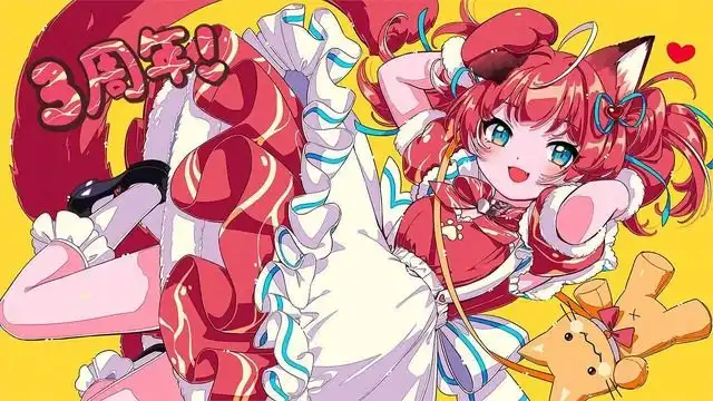 VTuber 赤见卡露比宣布将在环球音乐集团出道-漫画客