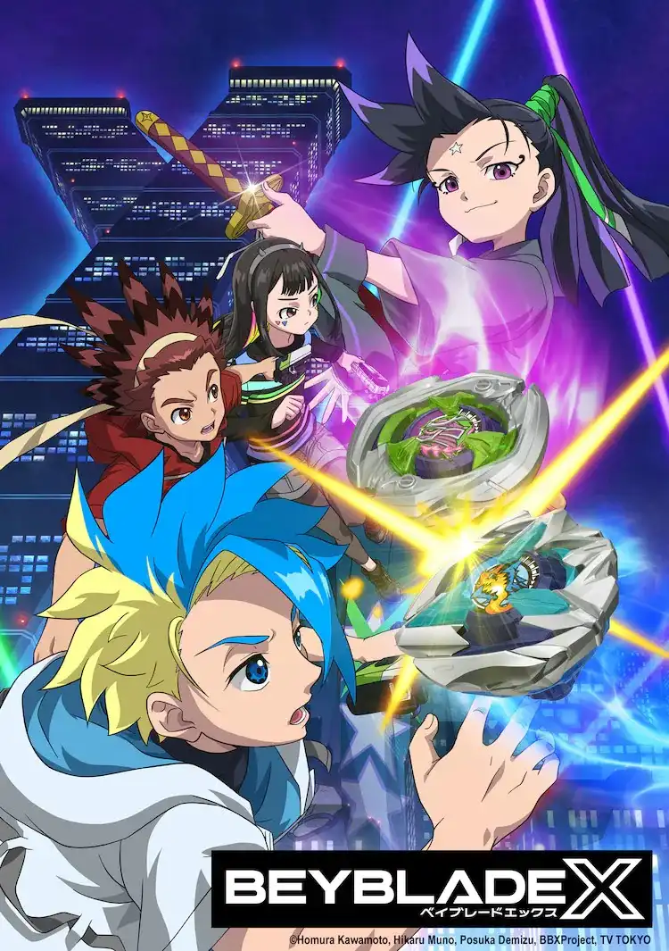 TV动画《BEYBLADE X》开场主题曲’YOU GOTTA RUN’MV发布-漫画客
