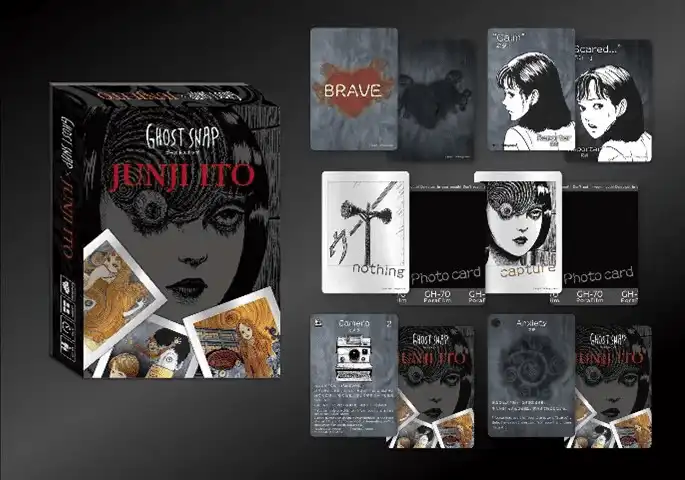 以楳图和伊藤润二作品为主题的“日本恐怖”商品开始发售-漫画客