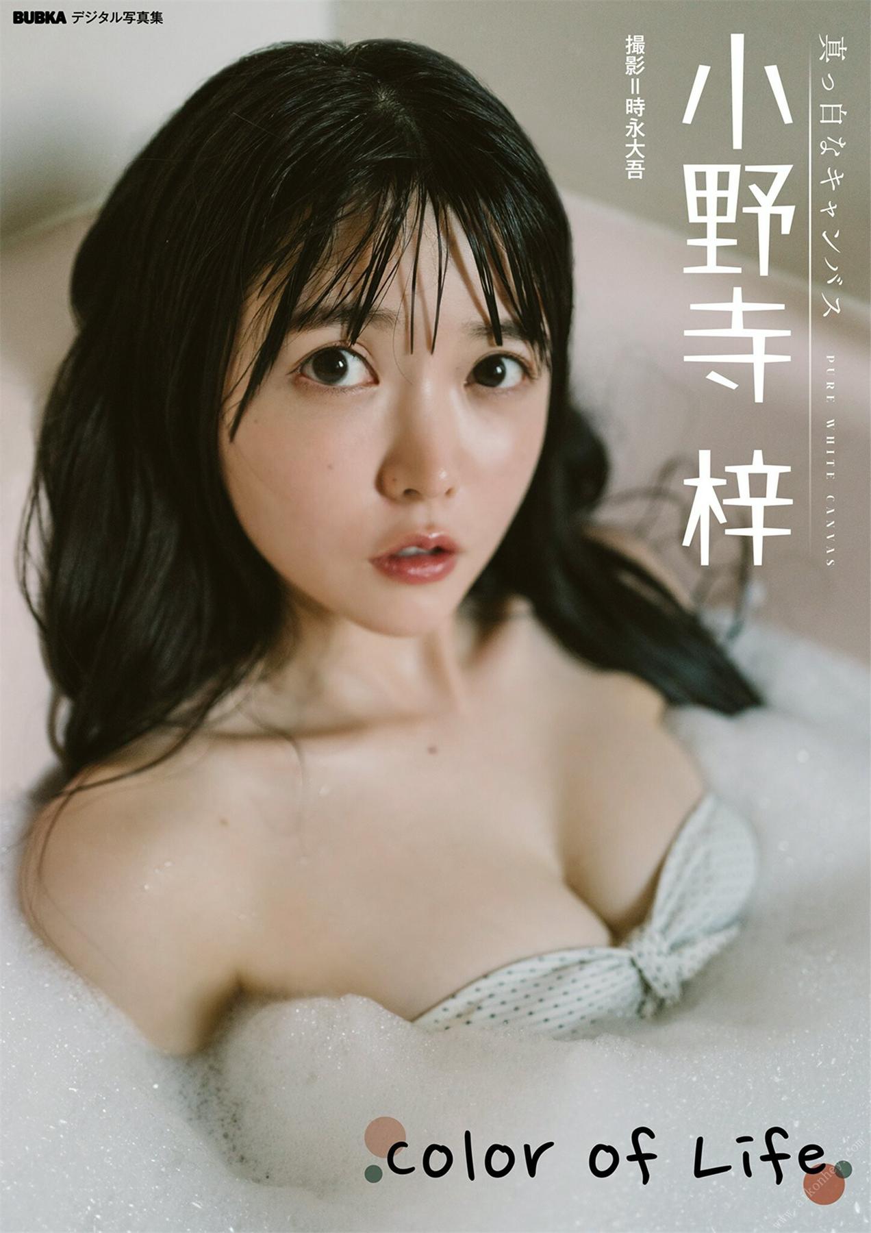 小野寺梓「Color of Life」 BUBKAデジタル写真集  2023.02.16-漫画客