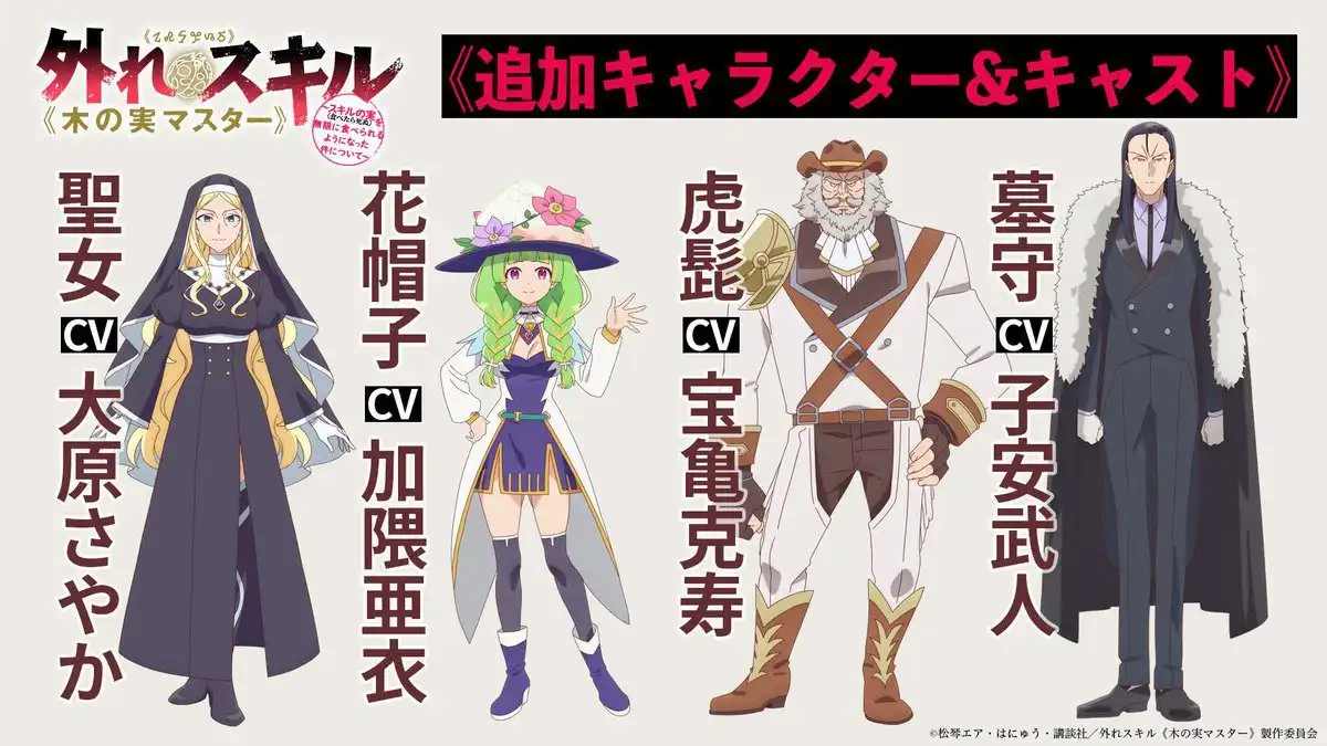 TV动画《最弱技能果实大师》将于1月7日开播 新角色声优公布-漫画客