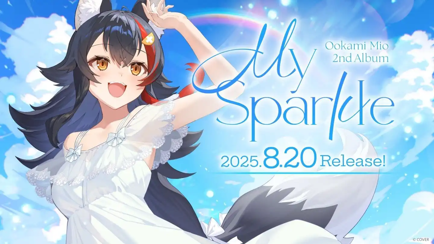 虚拟偶像大神澪第二张个人专辑「My Sparkle」将于8月20日发行-漫画客