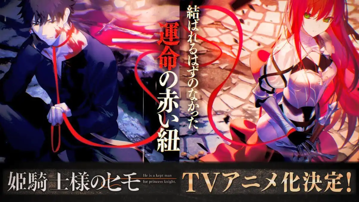 轻小说《公主骑士的小白脸》宣布TV动画化 主演声优公开-漫画客